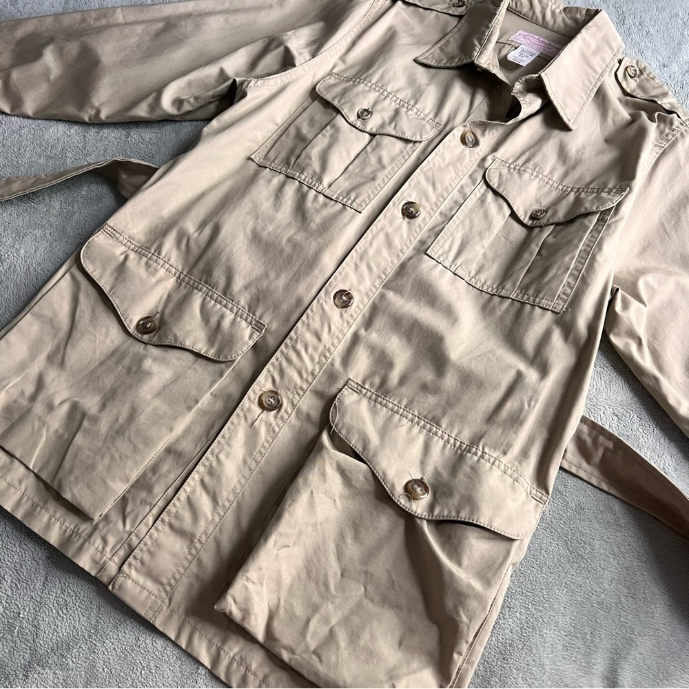 Filson Vintage Safari Bush JacShirt Shacket Lightweight Belted Jacket Style 53 - Picture 8 of 17
